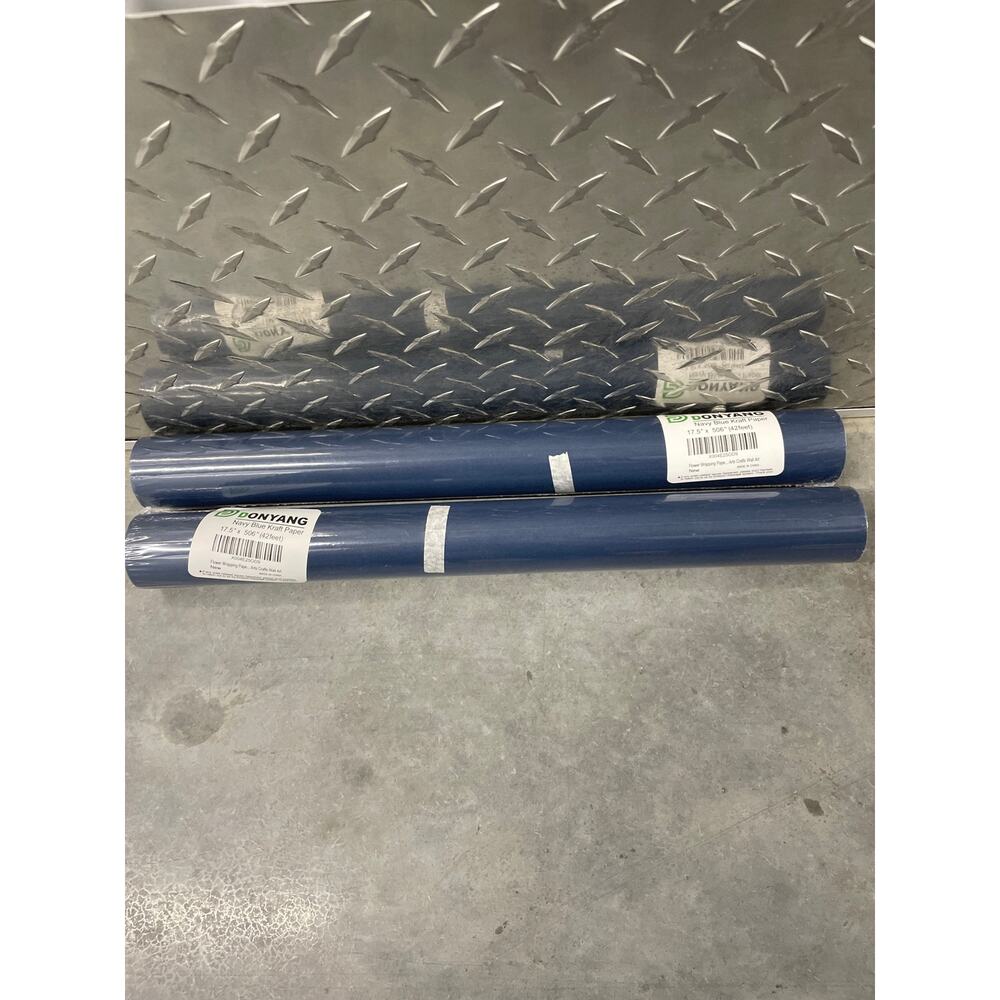 Navy Blue Kraft Paper 17.5”x 506”(42 ft) 2 Rolls